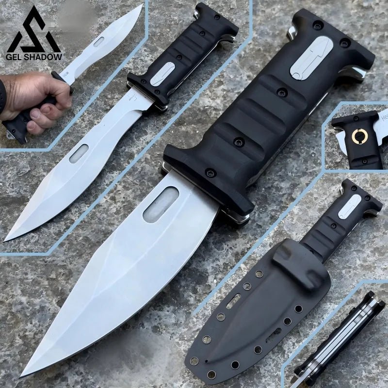 (BIG SALE)GS212 BOKER PLUS Extension Knife 7.28" D2 Blade G10 Outdoor Knife product photo from Gelshadow