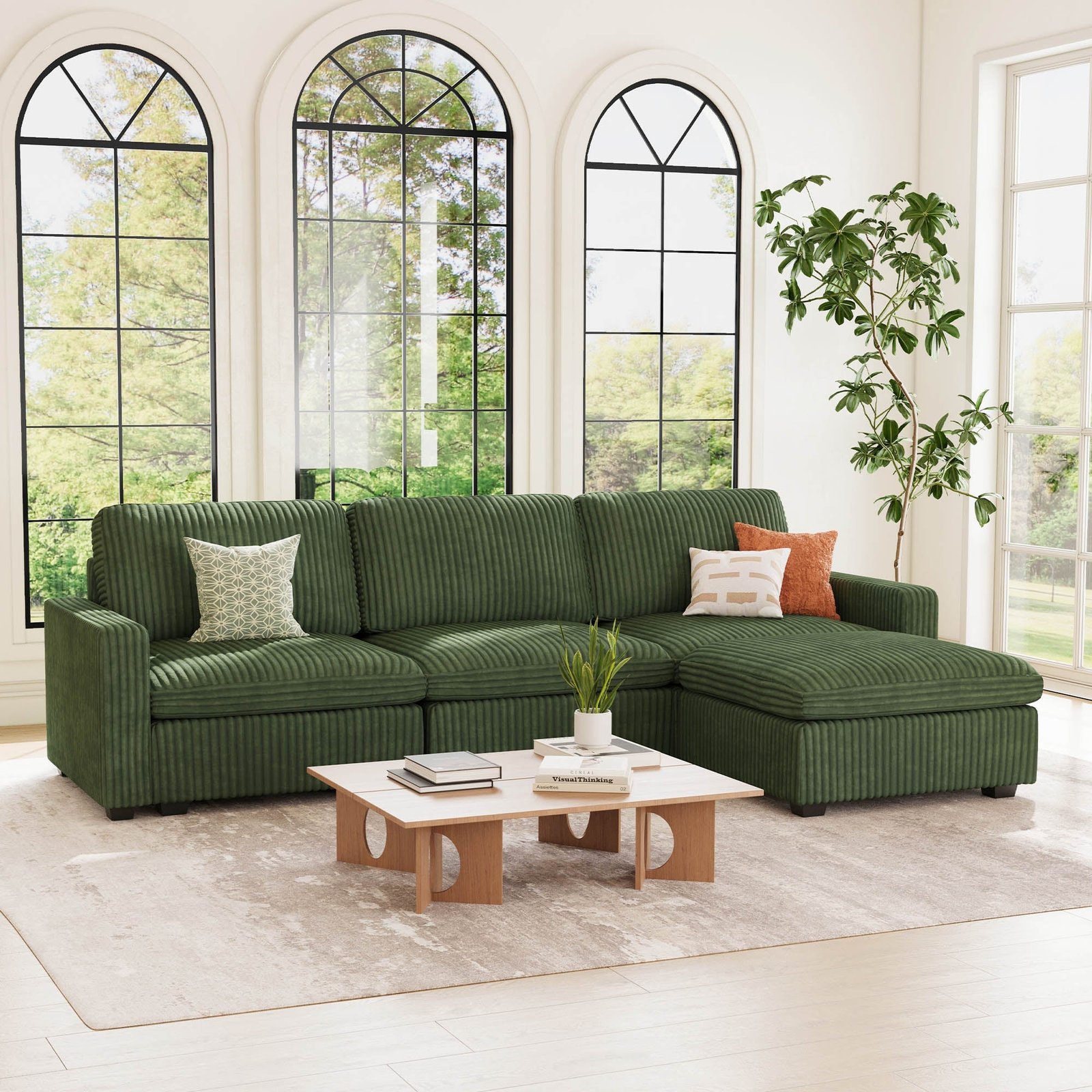 Best Seller Olivewood Green / Corduroy product photo from Belffin